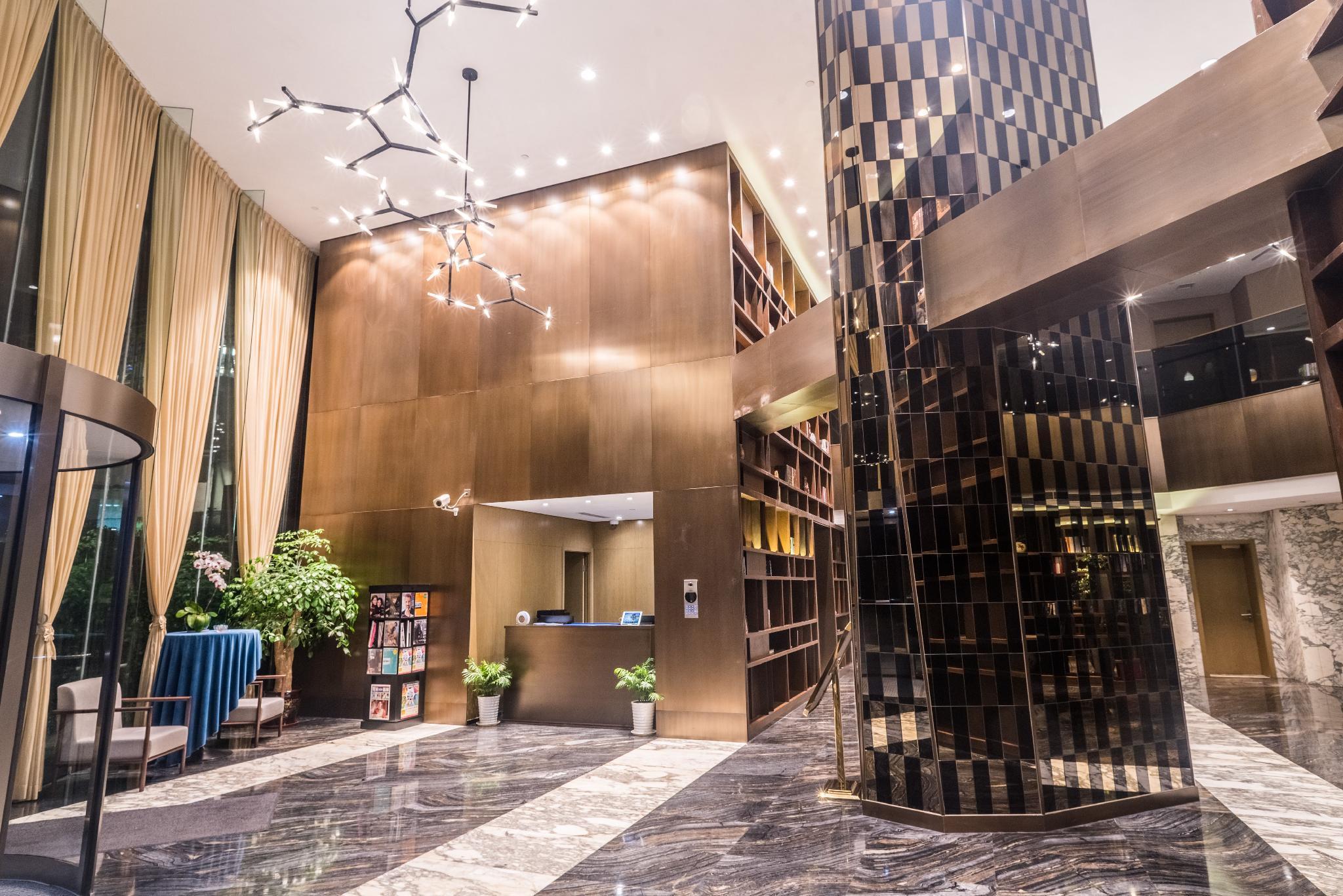 Green Court Residence Jinqiao Diamond Shanghai Exterior foto