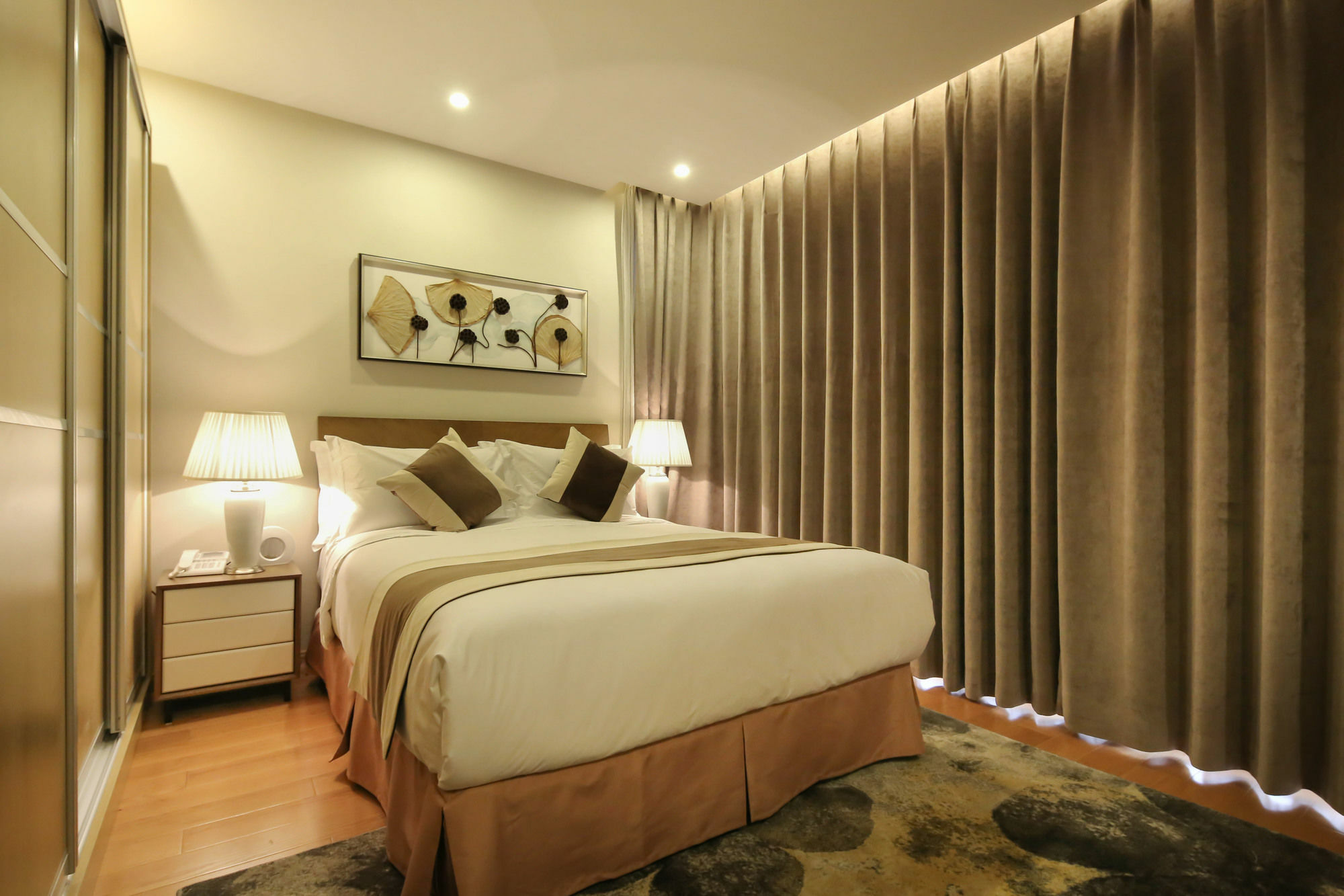 Green Court Residence Jinqiao Diamond Shanghai Exterior foto